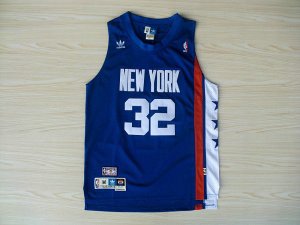 Maillot De Basket Brooklyn Nets Julius Erving 32 Engrener ABA Retro Bleu